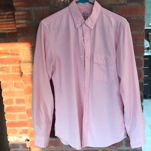 JCrew shirt. Pink. Size small. Cotton. Long sleeve